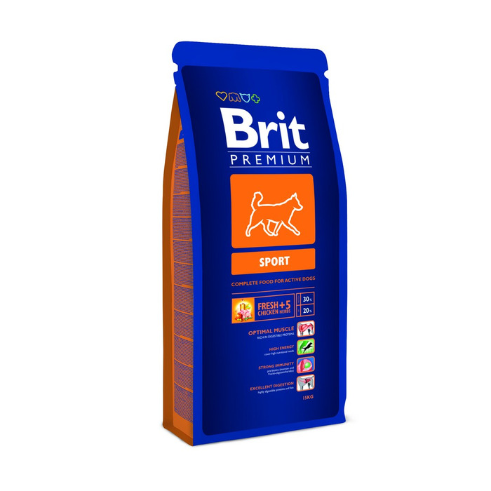 Сухий корм Brit для активних собак з куркою, 15 кг