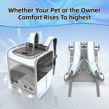 Рюкзак-переноска для котів та собак SWIHELP: безпечний та зручний для подорожей