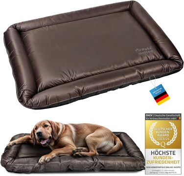 Килимок для собак, лежанка для собак, внутрішній та зовнішній лежак; м'який килимок, лежанка-кошик; місце для сну для собак та котів (XL - 120x84 см)