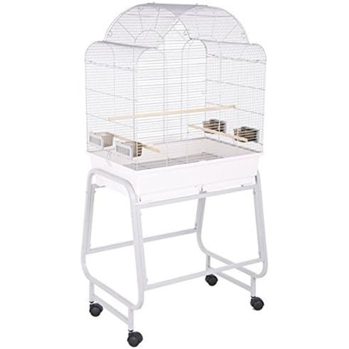 Клітка для папуг Montana Cages Memphis II платинова, вольєр для птахів