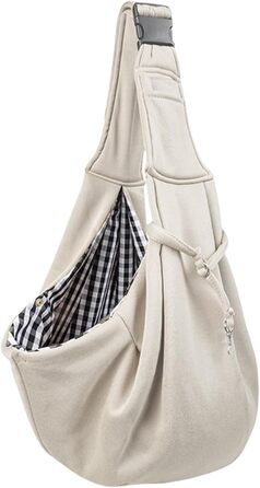 Сумка-переноска для собак та цуценят Holdes | Зручна переноска для вигулу, подорожей та повсякденних прогулянок | Бежева