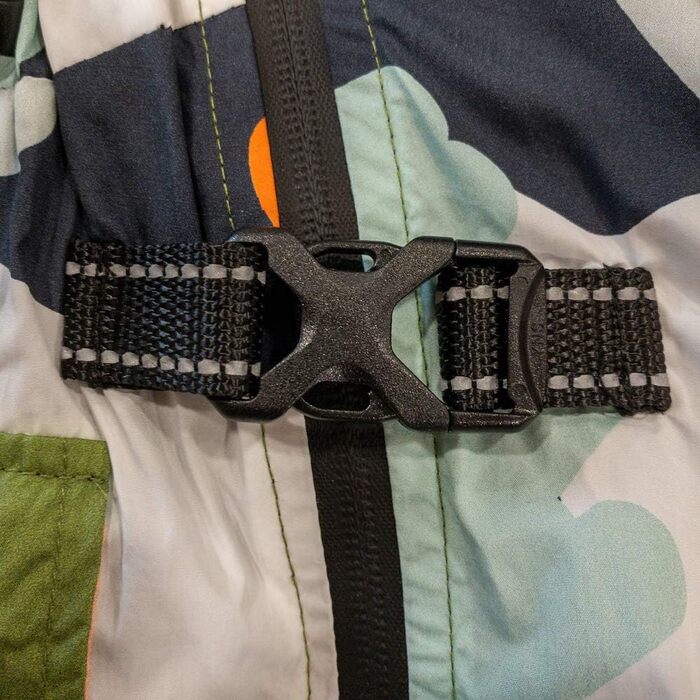 Дощовик для собак Croci Go Harlequin, компактний, 182 г, 25 см