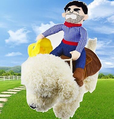 Костюм для собак на Хелловін Ковбойський, смішний, одяг для собак (Small)