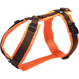 ANNYX Brustgeschirr Protect - захисний жилет для грудей, помаранчевий/коричневий, розмір L