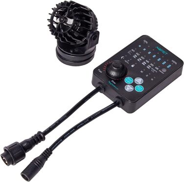 AQPET Neptune Wave помпа для циркуляції води з магнітним кріпленням, для морського акваріума, 4000 л/год, чорна
