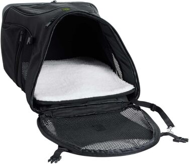 Чорна сумка-рюкзак HUNTER Miles, 45 x 22 x 45 см