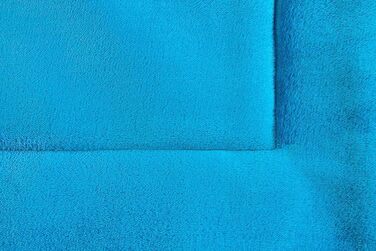 Складаний килимок для собак KAHU® (60x80 см) • Переносний килимок для собак • Килимок для собак у подорожах • Килимок-ліжко для собак • Килимок для собак, що можна прати • Колір: бірюзовий