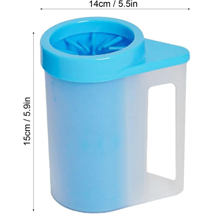 Підкладка для лап собак | Підкладка для лап тварин з силіконовою щіткою | Знімне миття лап для собак та котів, щітка для миття лап тварин - середній розмір