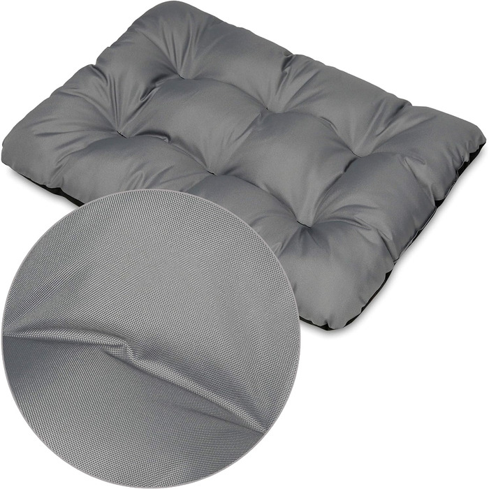 Килимок для собак SuperKissen24 XL 100x70 см сірий - Водонепроникний, пральний