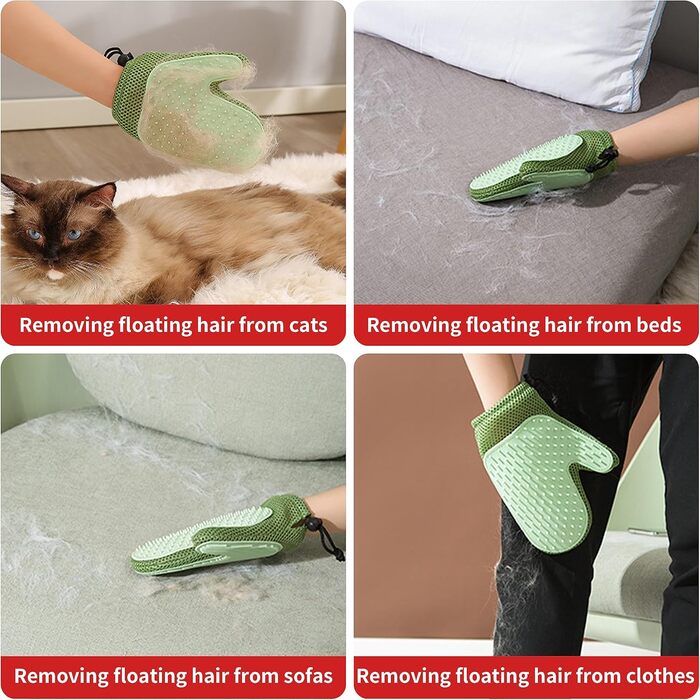 Набір для догляду за шерстю котів: бездротовий тример, ножиці для стрижки, тиха робота