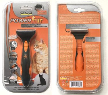 Щітка для собак Croci Fellbürste для короткої шерсті до 9 кг (Помаранчевий)