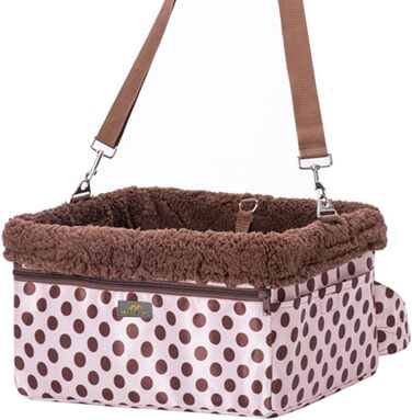 Автокрісло для собак Booster Seat з металевим каркасом та повіском, ковдра, до 9 кг