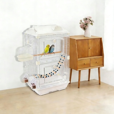 Клітка NUXIE 40 x 28 x 71 см, безбарвна
