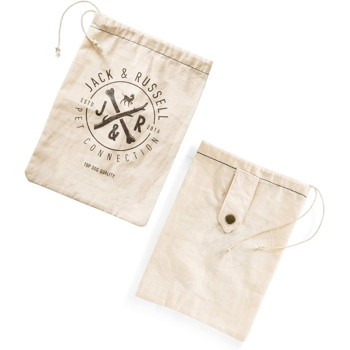 Преміум шкіряний нашийник для собак Jack Russell Lilly - нашийник з натуральної шкіри телятини, нашийник для собак, шкіряний (XXL, Коричневий/Чорний) XXL - обхват шиї 49,0-60,5 см Коричневий/Чорний