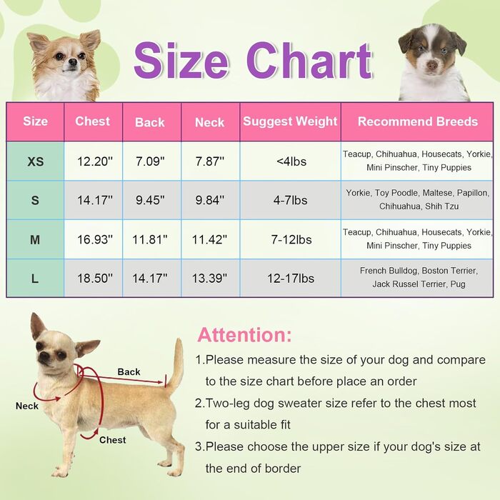 Тепла флісова жилетка для собак, пухнастий пуловер для цуценят, одяг для маленьких собак, дівчаток та хлопчиків (XXS, блакитний, зелений)
