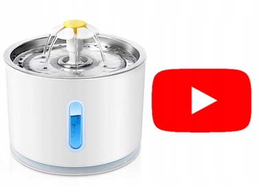 Поїлка-фонтан Save metal, 2400 мл