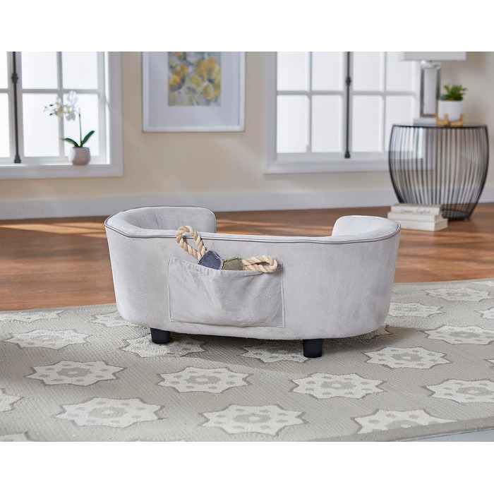 Диван для домашніх тварин Enchanted Home Pet Quicksilver, м'який, стильний