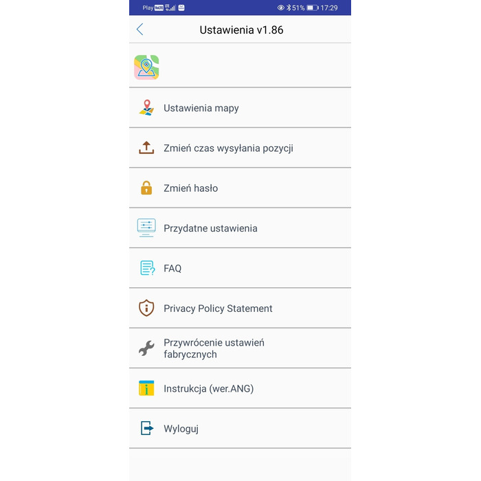 GPS-локатор MP, прямокутний, чорний