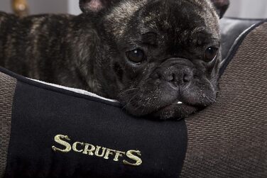 Scruffs Chester Bed L - лежанка для собак, колір шоколадний, розмір L (75 x 60 см)