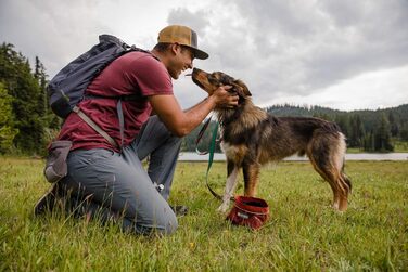 RUFFWEAR Quencher Bowl - миска для собак, середнього розміру, Fired Brick
