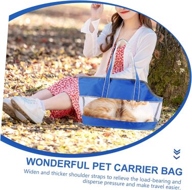 Транспортна сумка для котів POPETPOP з підставою для підвішування та сумкою-холодильником, містка для кошенят, нейлонова сумка для перевезення тварин