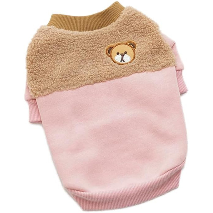 Зимнє обладнання для собак: тепла куртка для собак вагою до 8.8 кг, колір рожевий