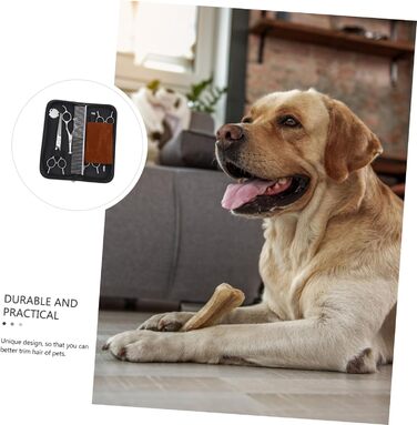 Ножиці для стрижки собак INOOMP з нержавіючої сталі, тример для грумінгу домашніх тварин, професійний інструмент для догляду за шерстю