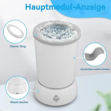 Pawclean Pro: очищувач лап для собак Pfotenjoy, 360° очищення, USB, тихий, без стресу