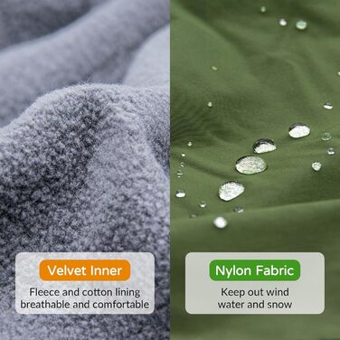 Водонепроникний собачий плащ, тепла куртка для собак з шлейкою, світловідбиваючий цуценячий плащ з флісовою підкладкою для великих та міцних собак, холодна погода, для використання в приміщенні та на вулиці, колір зелений, розмір XXL