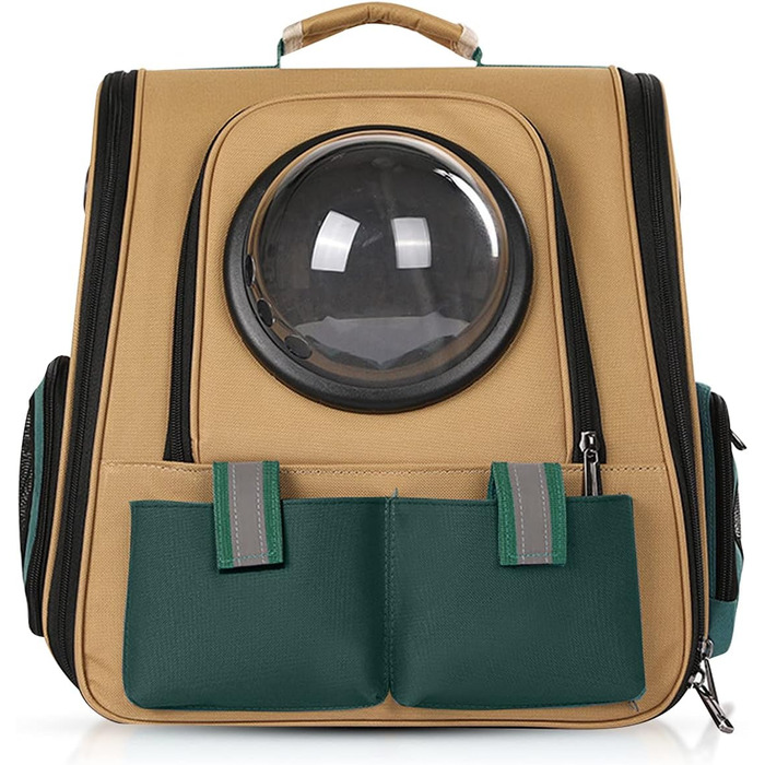 Рюкзак для собак та котів PETCUTE - зручний та дихаючий рюкзак-переноска для прогулянок на 16lbs (7.2 кг)