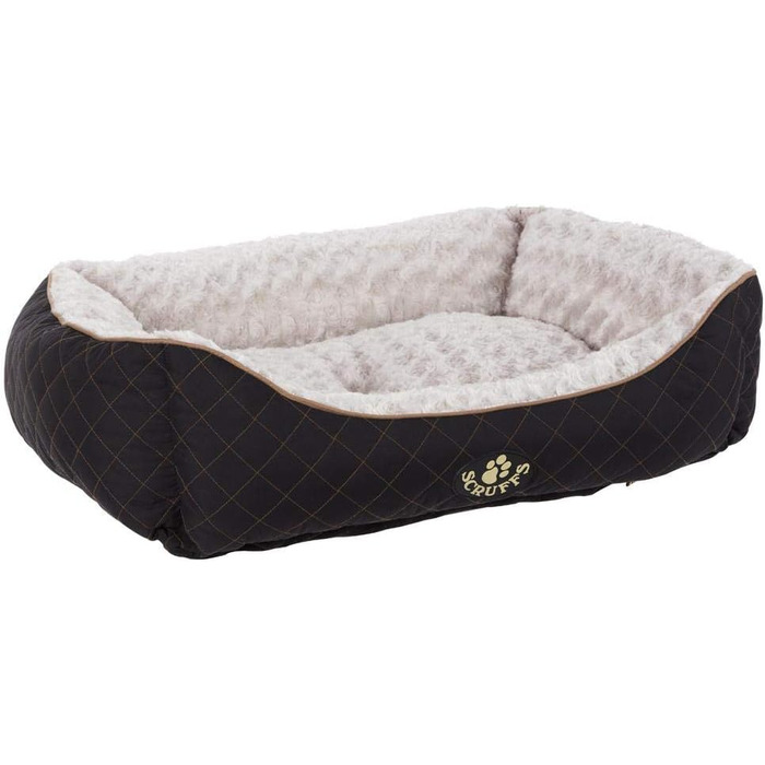 Лежак для собак Scruffs Wilton S, чорний