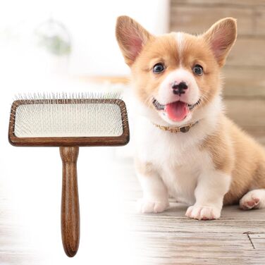 Гребінець для догляду за шерстю, щітка для собак, видалення шерсті для домашніх тварин, котів та собак. Підходить для дому, лікарні, зоомагазину.