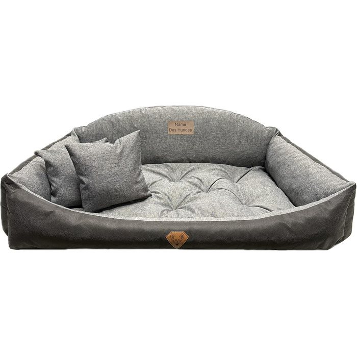 Ортопедичне ліжко для собак Dogs4Life: м'яке, миється, для маленьких, середніх та великих собак. Персоналізація імені. Розміри S-XXL