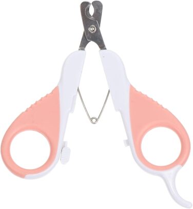 Набір з 3 шт. ножиків для обрізання кігтів собак Besportble з нержавіючої сталі, ергономічні, для собак маленьких, середніх та великих порід. Практичне аксесуар для догляду за домашніми тваринами.