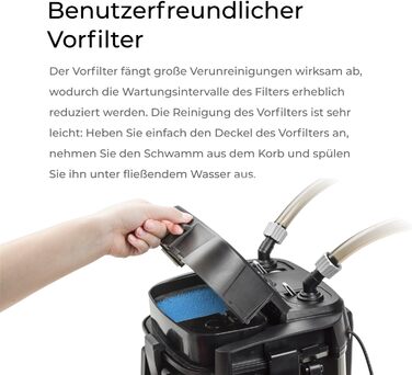Фільтр для акваріума AQUAEL ULTRAMAX 1500, чорний, 7150 г