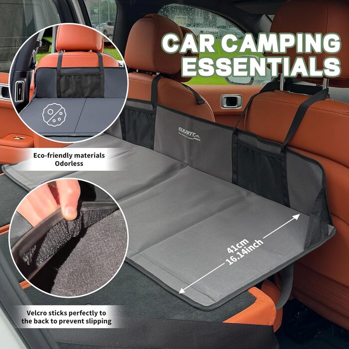 Підставка для автолюдків EULANT: розширює заднє сидіння для собак та комфортних подорожей