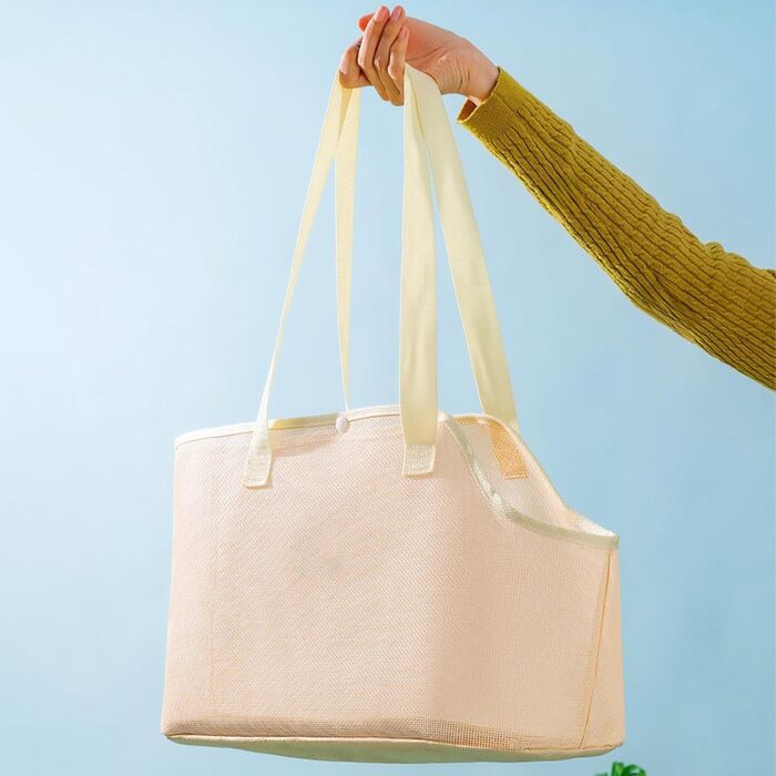 Сумка на плече для кота, переноска для собак, сумка-переноска для маленьких собак, переноска для тварин, легка переноска для собак та котів (Large)