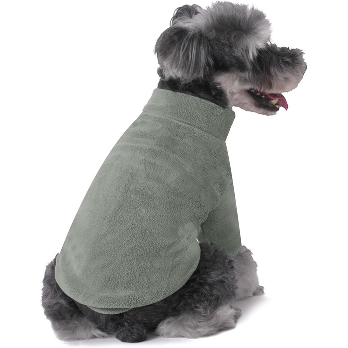 Теплий зимовий пуловер для собак GYALAPERI, 3 шт. (XXS, Lt Blau + Oliv + Braun) - для маленьких цуценят, дівчаток та хлопчиків