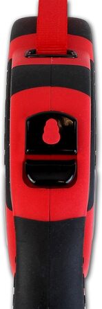 Рулетка для собак KONG 5м, для собак до 50кг, розмір L, жовто-блакитна, з Soft Grip та світловідбиваючим шнуром