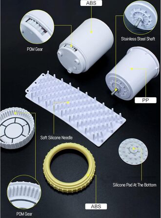 Очисник лап для собак PJDDP з рушником: портативний, силіконовий, для собак і котів, масаж, видалення бруду (сірий)