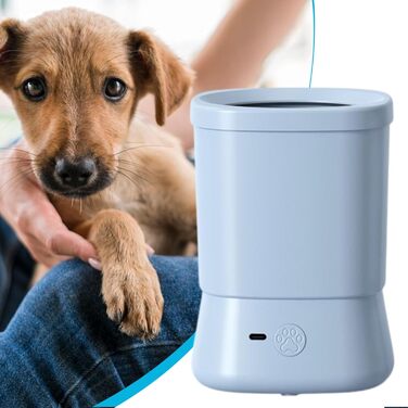 Автоматичний мийка лап для собак, блакитна: мийка лап для собак, аксесуар для кемпінгу, подорожей, прогулянок