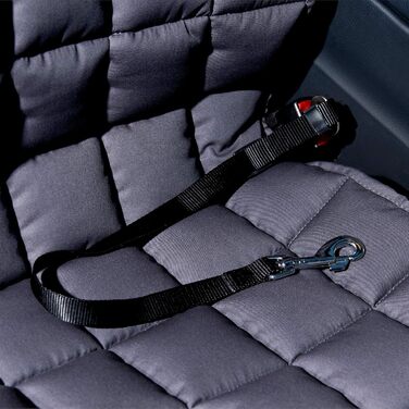 Автокилим на сидіння пасажира Doctor Bark - захисна накидка для авто (сірий)