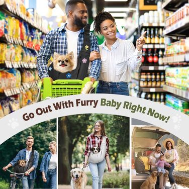 Pawaboo Сумка-переноска для собак та котів, 12lbs, квіти + чорний, регульований ремінь