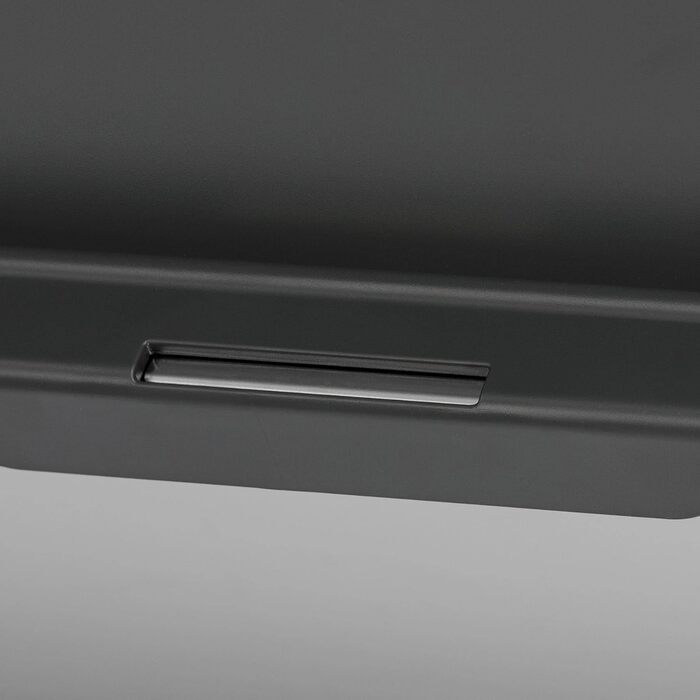 Котів туалет XXL з нержавіючою сталлю та бортиком 71 x 50,5 x 35 см Сірий-Сріблястий (з лопаткою)