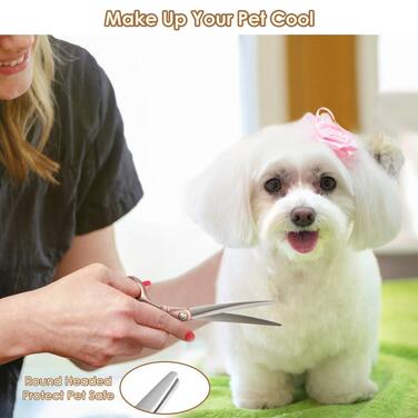 Набір професійних ножиць для грумінгу собак, набір ножиць для собак, ножиці для грумінгу тварин, професійні ножиці для собак