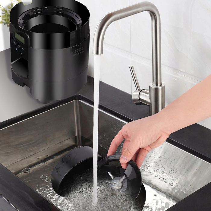 Автоматичний годувач для собак та котів, 2 л, дозатор для корму, чорний