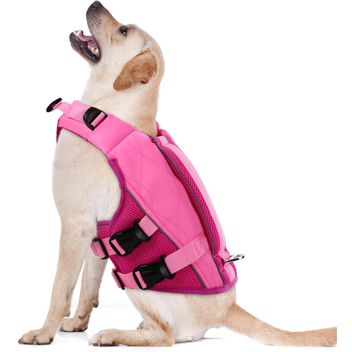Спасальний жилет для собак Konvinit, рожевий, XL (65-85 см)