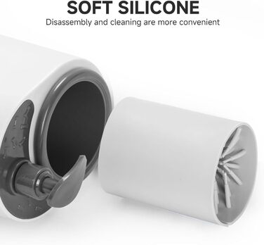 Автоматичний мийник лап для собак - електричний, силікон, для собак та котів, перезаряджається, USB, 500 mAh