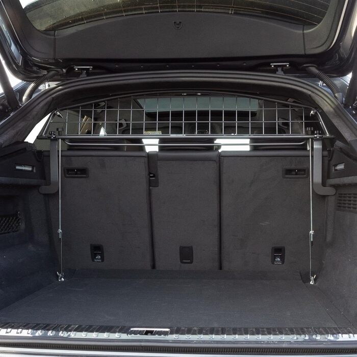 Travall Hundegitter для Audi Q8 (2018-): Автомобільне сітка-перегородка для собак, захист багажника, міцний сталевий захист