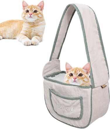 Сумка-переноска для собак та котів – водонепроникна, дихаюча, легка переноска для прогулянок | Для маленьких тварин